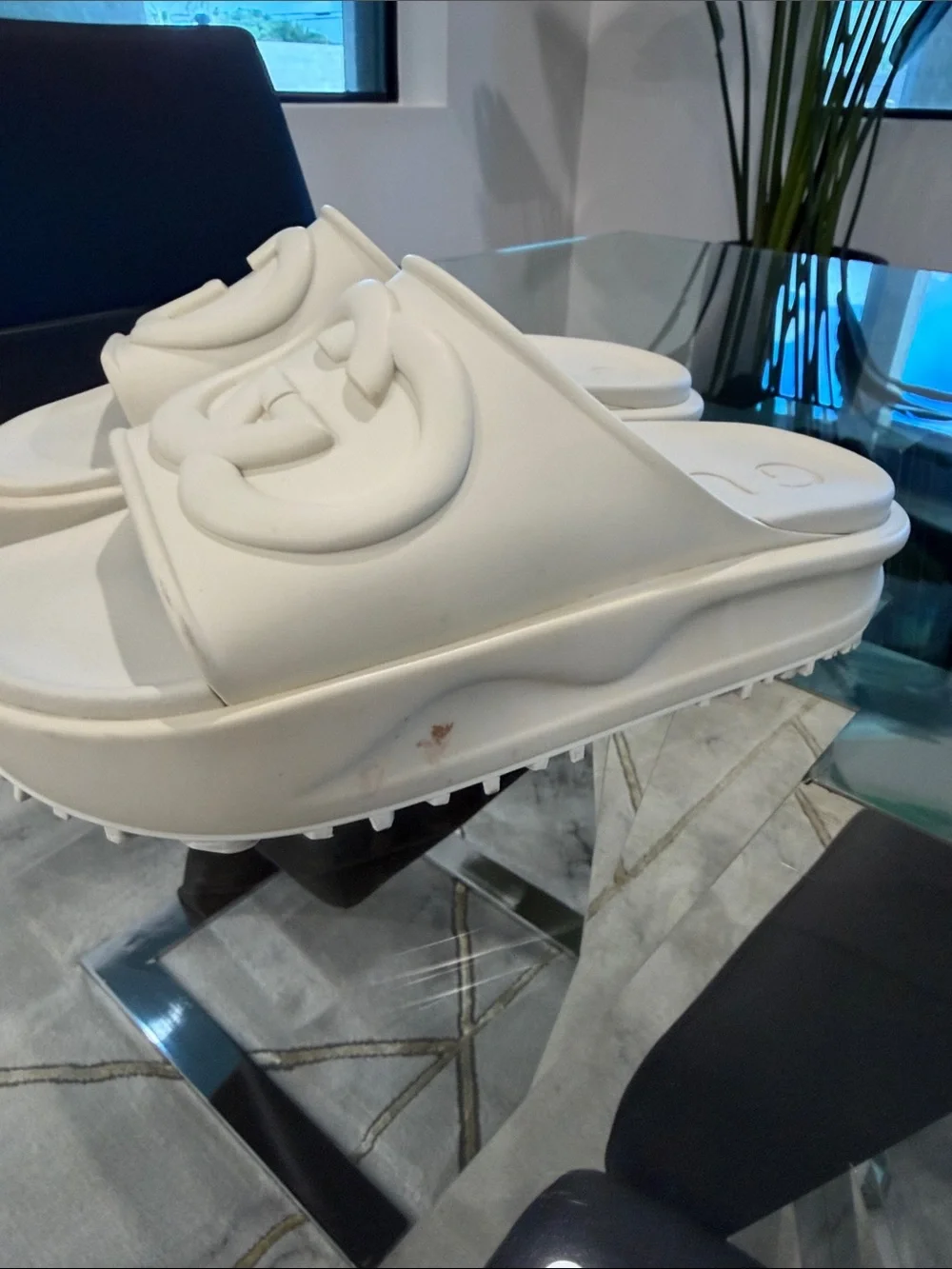 Soft rubber GG Off White